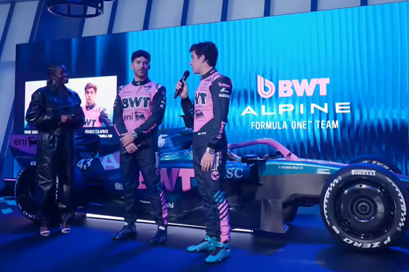 Franco Colapinto en Alpine, en vivo: la presentación del modelo 2026