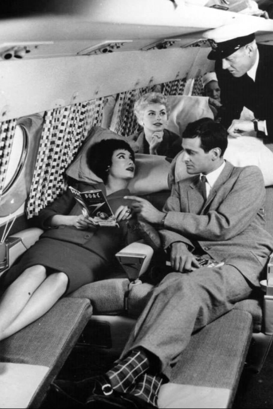 En los primeros años de la aviación comercial todos los pasajeros viajaban en primera clase