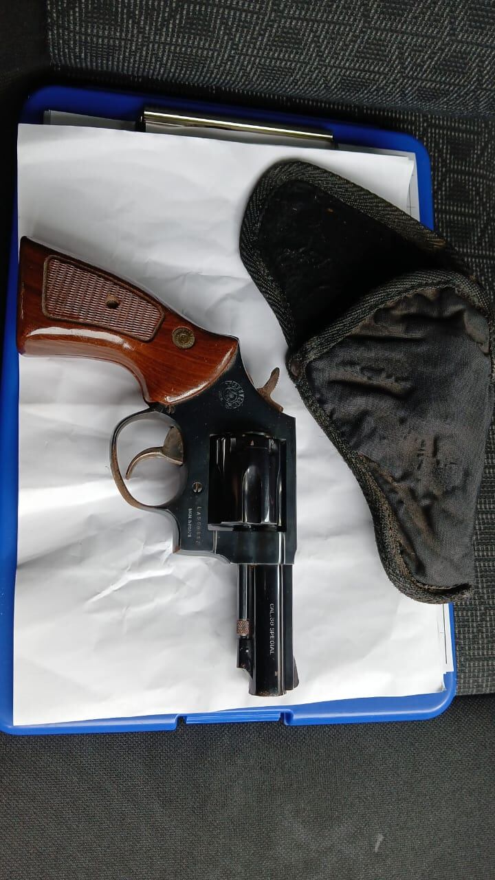 La supuesta arma homicida