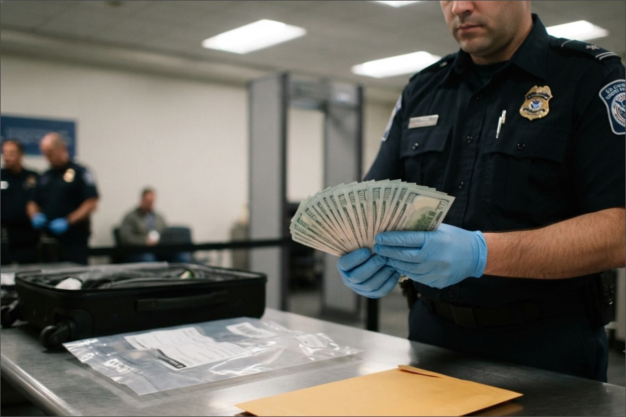 Las personas que no declaran el dinero que llevan a la CBP al entrar a EE.UU. se enfrentan a multas y cargos criminales