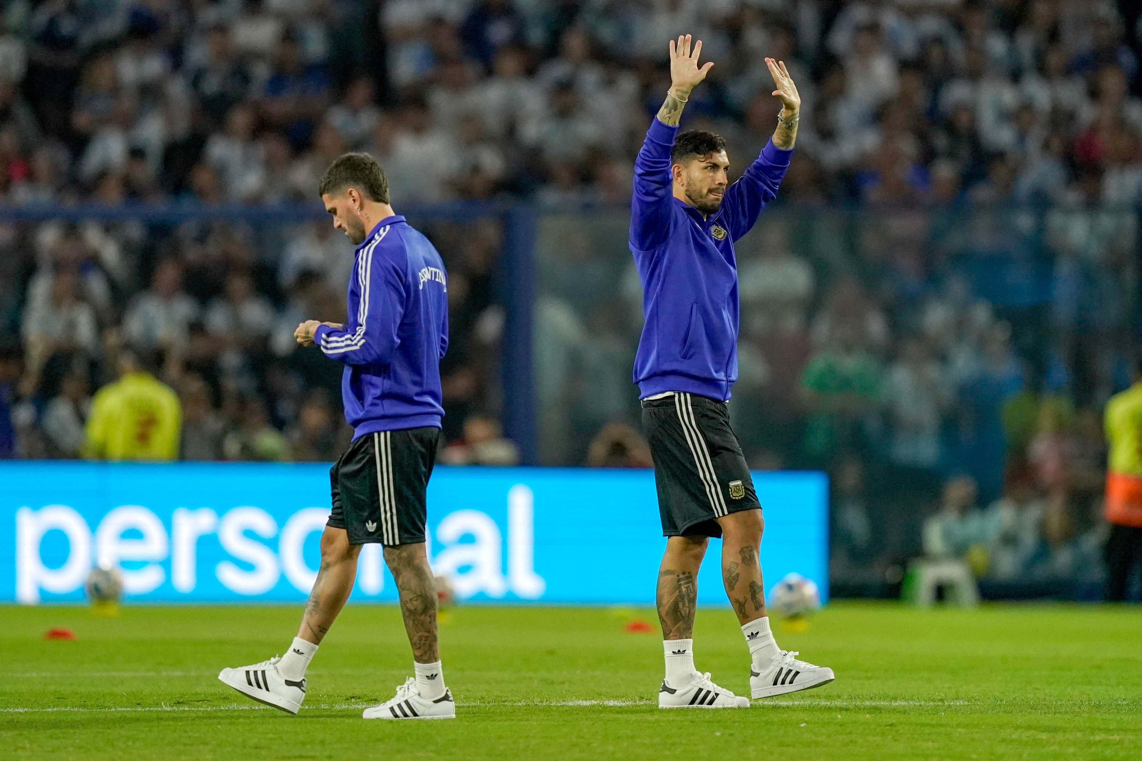 Frente a Zambia, Paredes fue titular en lugar de Rodrigo de Paul, su amigo, hoy en Inter Miami.