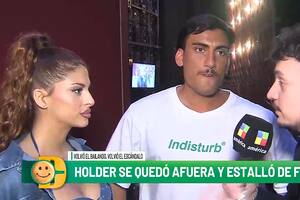 El enojo de Tomás Holder por quedar fuera del primer programa de Bailando 2023