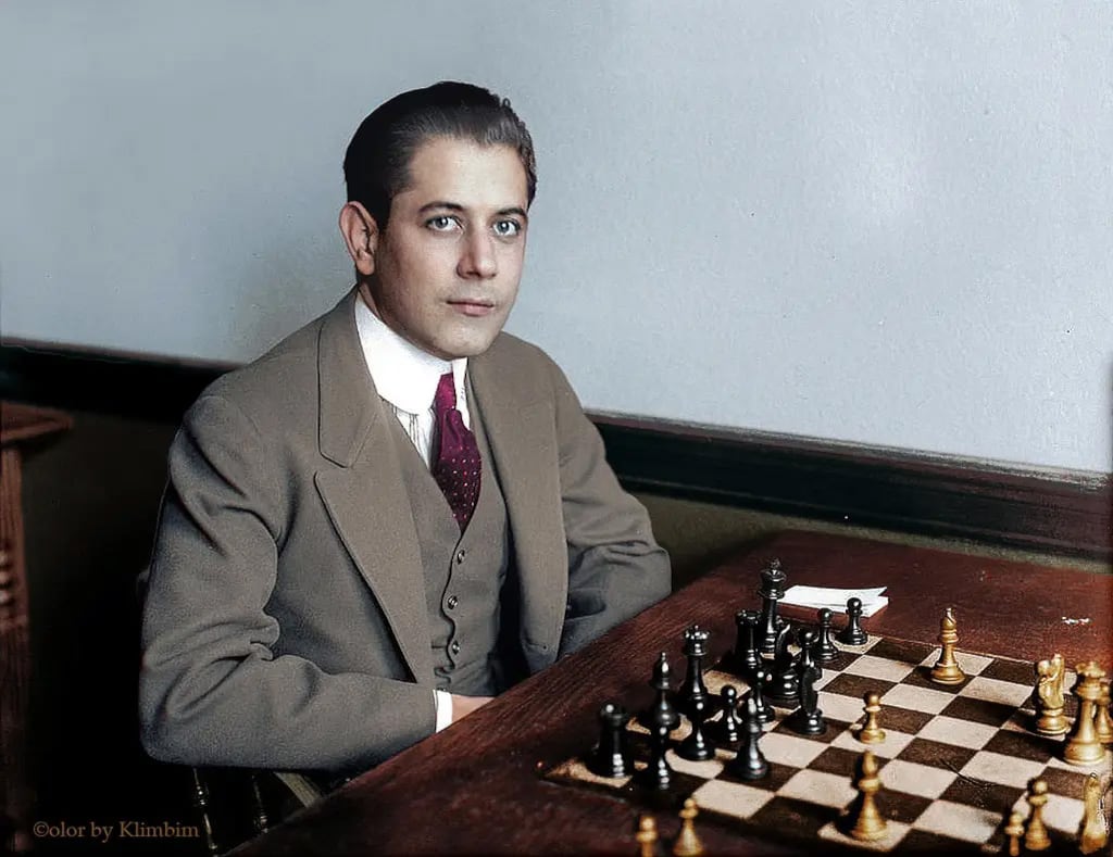 El cubano José Capablanca, el único latino que se coronó campeón mundial de ajedrez