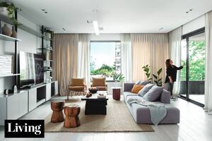 Un proyecto de interiorismo fresco donde la clave fue gestionar la amplitud de los ambientes