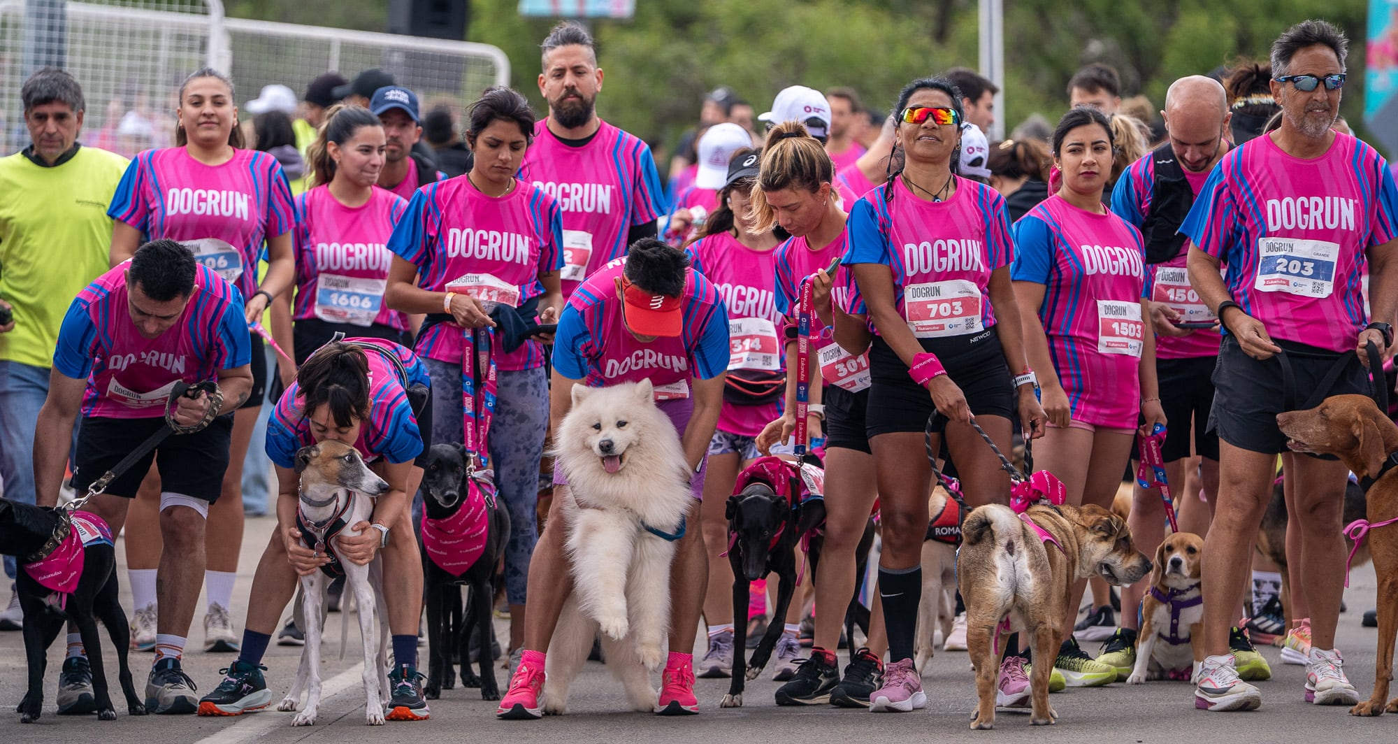 En los 1K y 3K se podrá inscribir desde una hasta cuatro personas por perro, una novedad pensada para que familiares o amigos puedan realizar juntos el recorrido