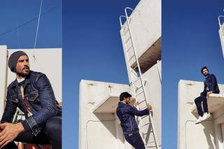 Extra hombres. Bienvenidos a una producción de moda virtual