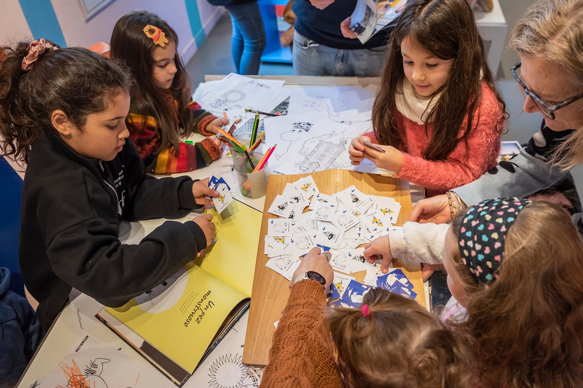 Taller creativo en el Recoleta