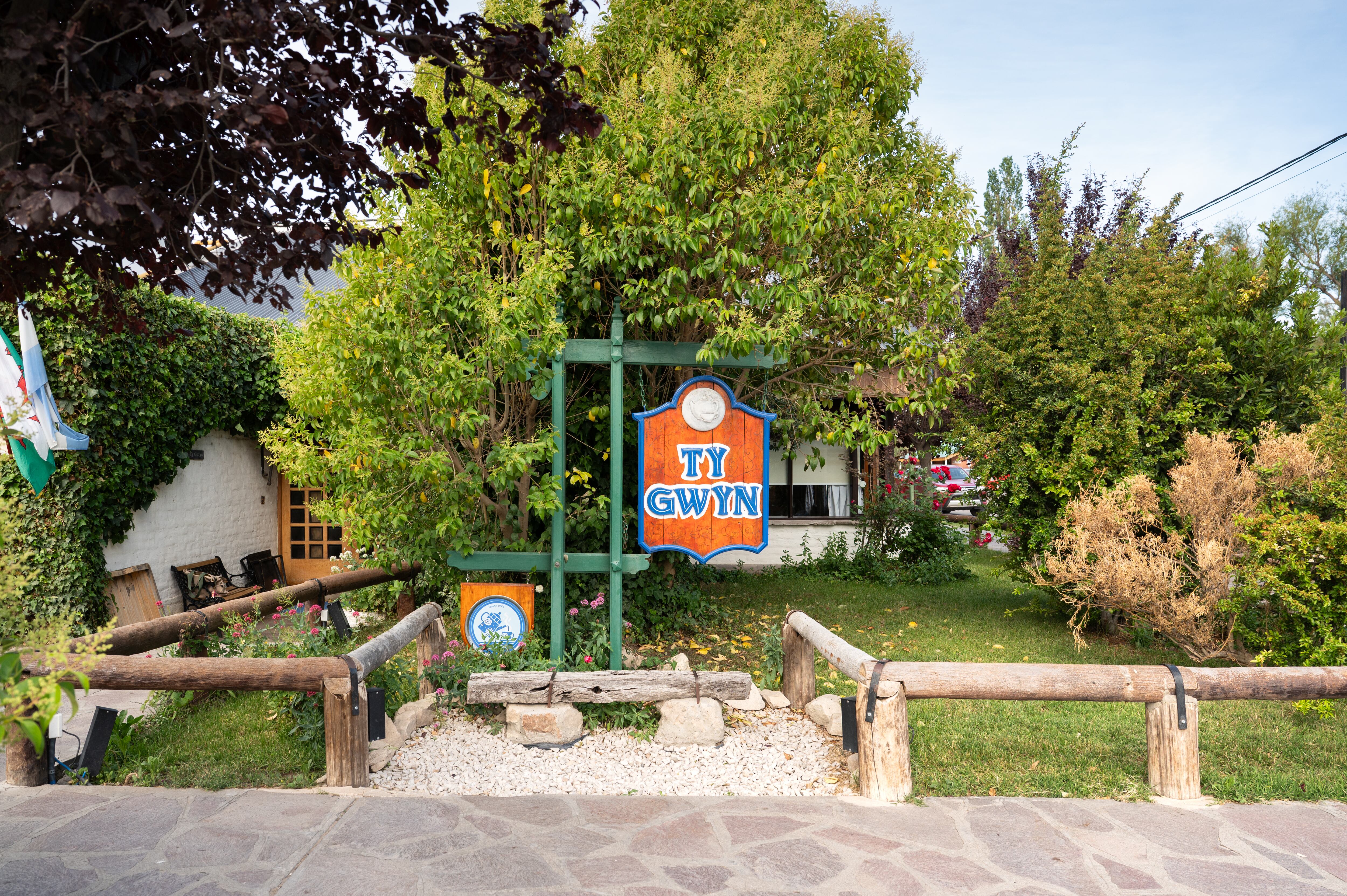 Ty Gwyn está frente a la plaza