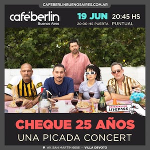 Cheque 25 - Una picada concert