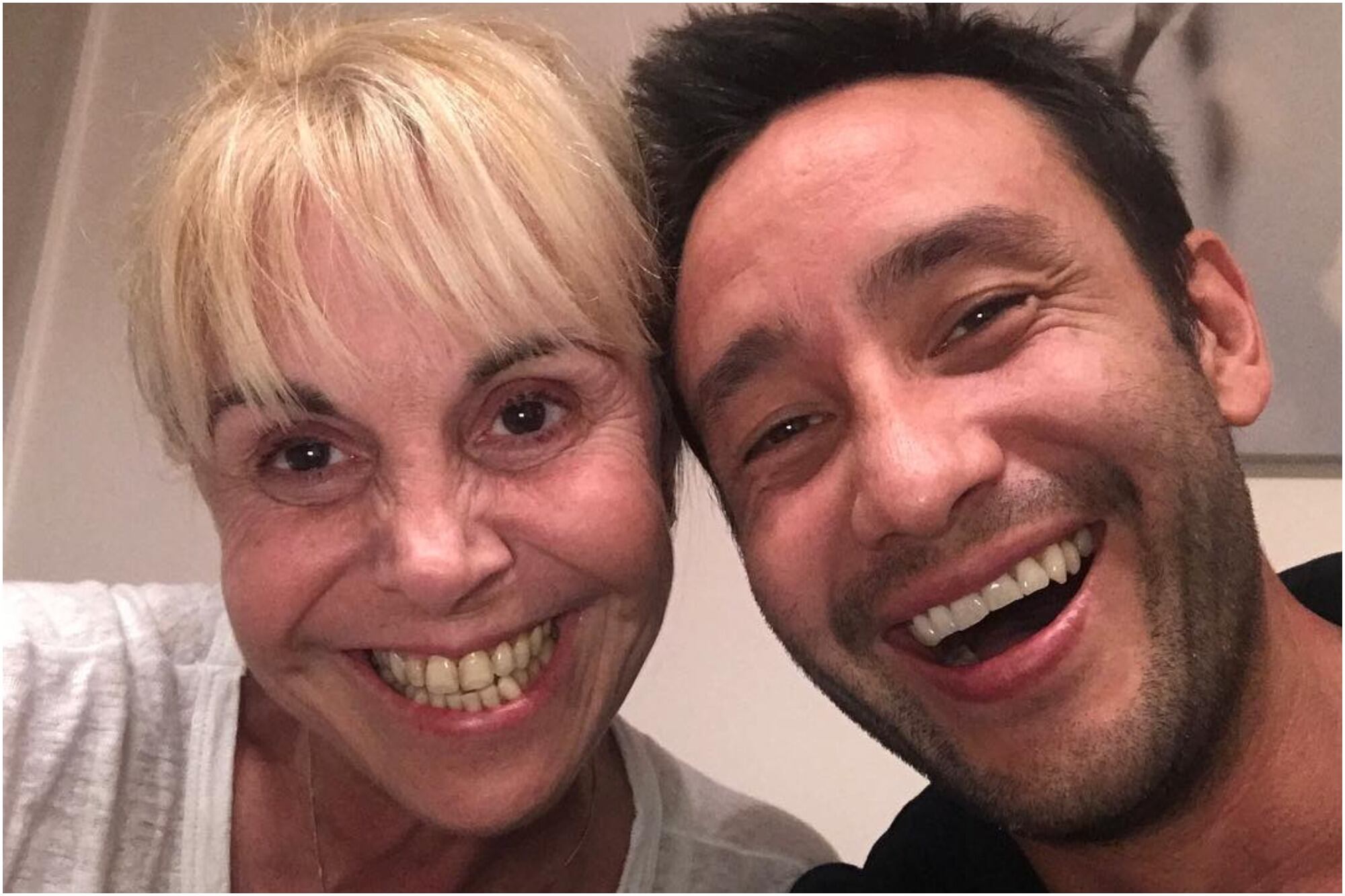 Compinches en las buenas y en las malas, la relación entre Luciano Pereyra y Claudia Villafañe es cercana y entrañable