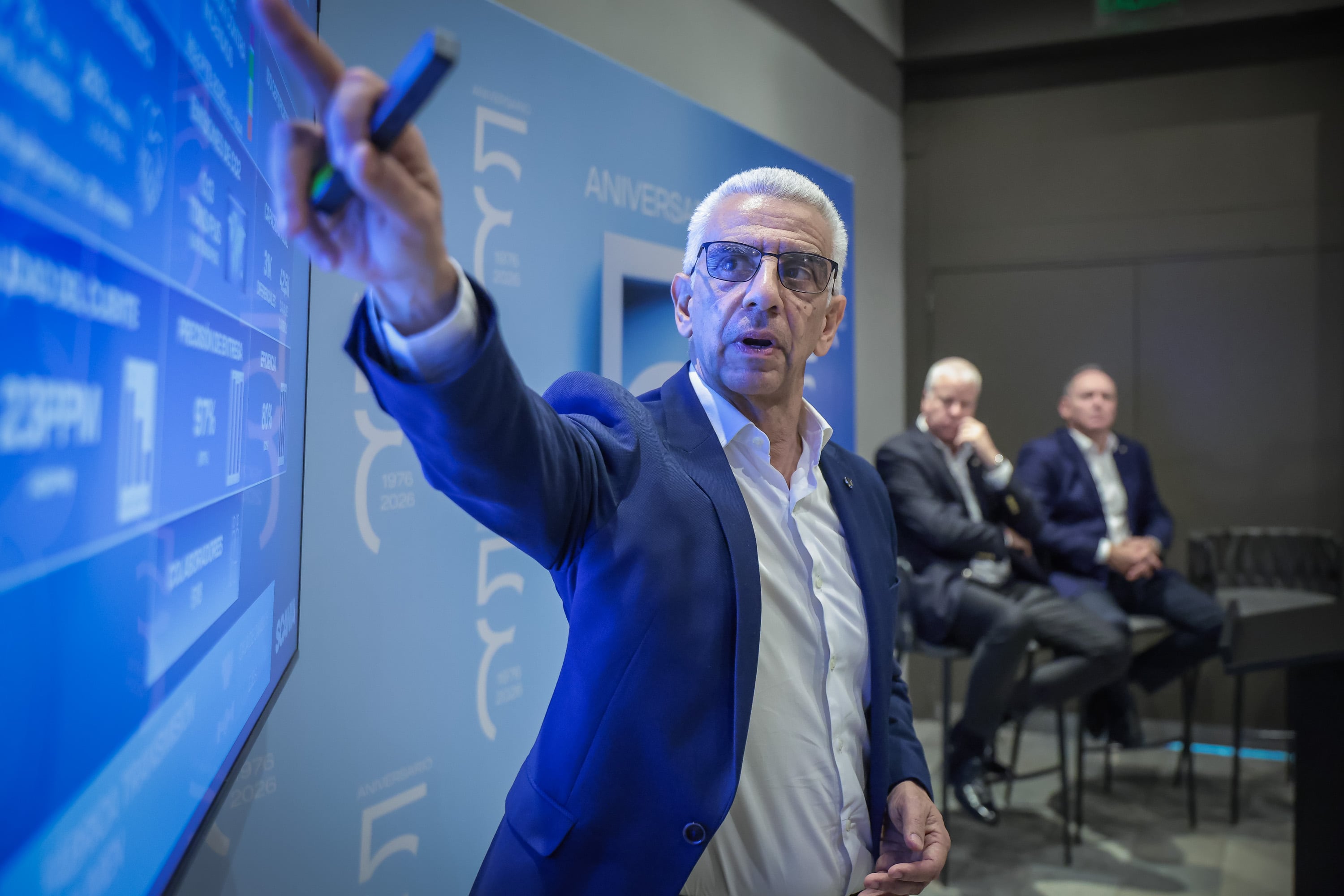 Dante Gonella, director industrial de Scania Argentina, realizó un recorrido por la historia de la planta