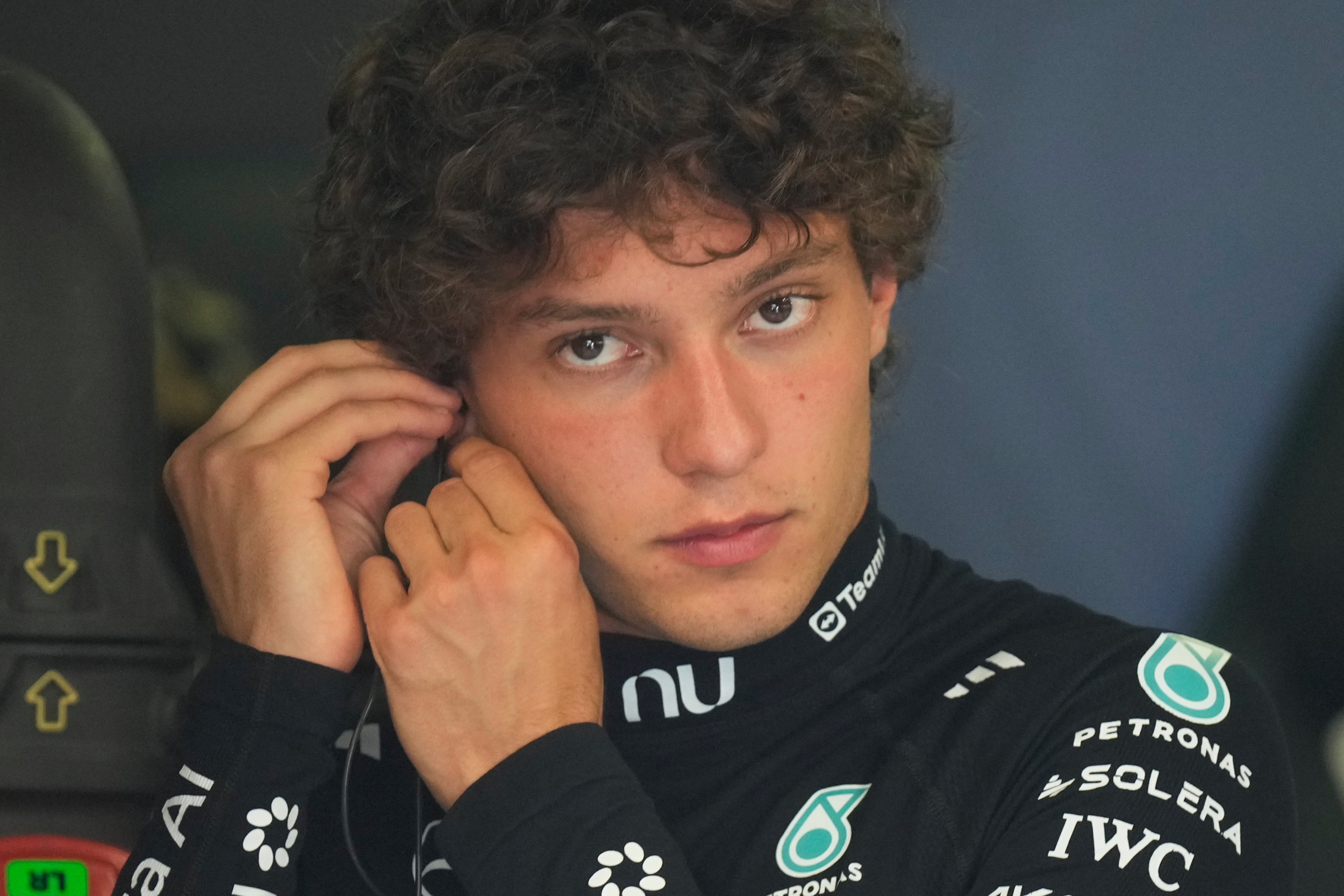 El italiano Kimi Antonelli, de la escudería Mercedes, largará último en Monza por una sanción