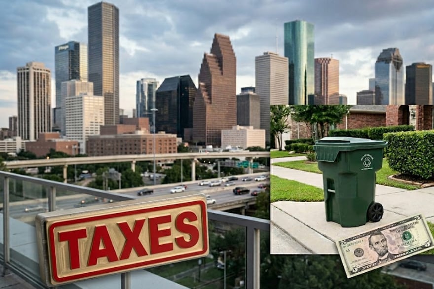 Actualizaciones de impuestos en Texas: Houston propone cargo de US$5 por basura para saldar déficit histórico