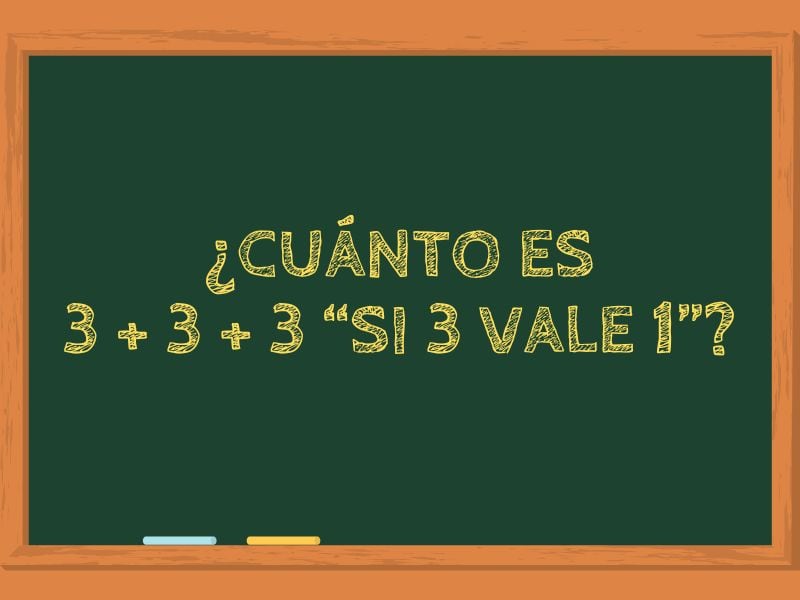 Muchas personas fallan en el resultado por no prestar atención al enunciado de este problema matemático