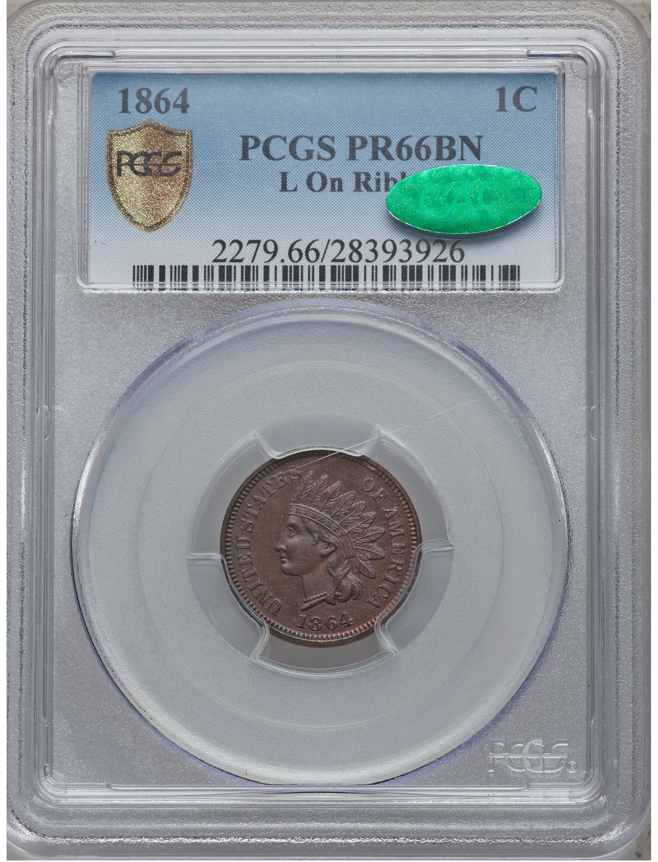 El ejemplar valioso fue calificado como PR66BN debido a su buen estado de conservación