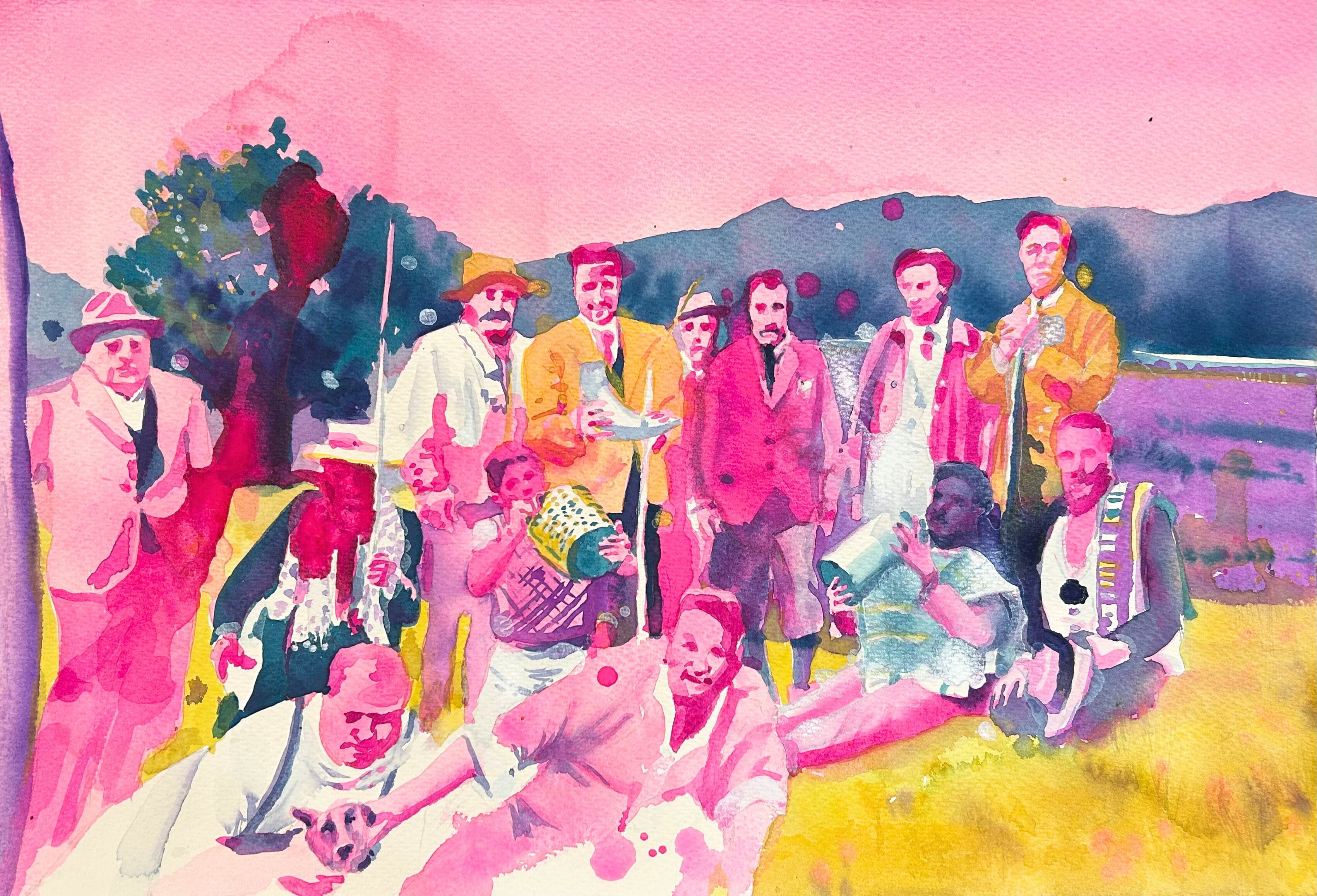 “La cordillera nos une”: la Argentina y Chile disuelven fronteras en el festival de acuarela más importante del mundo