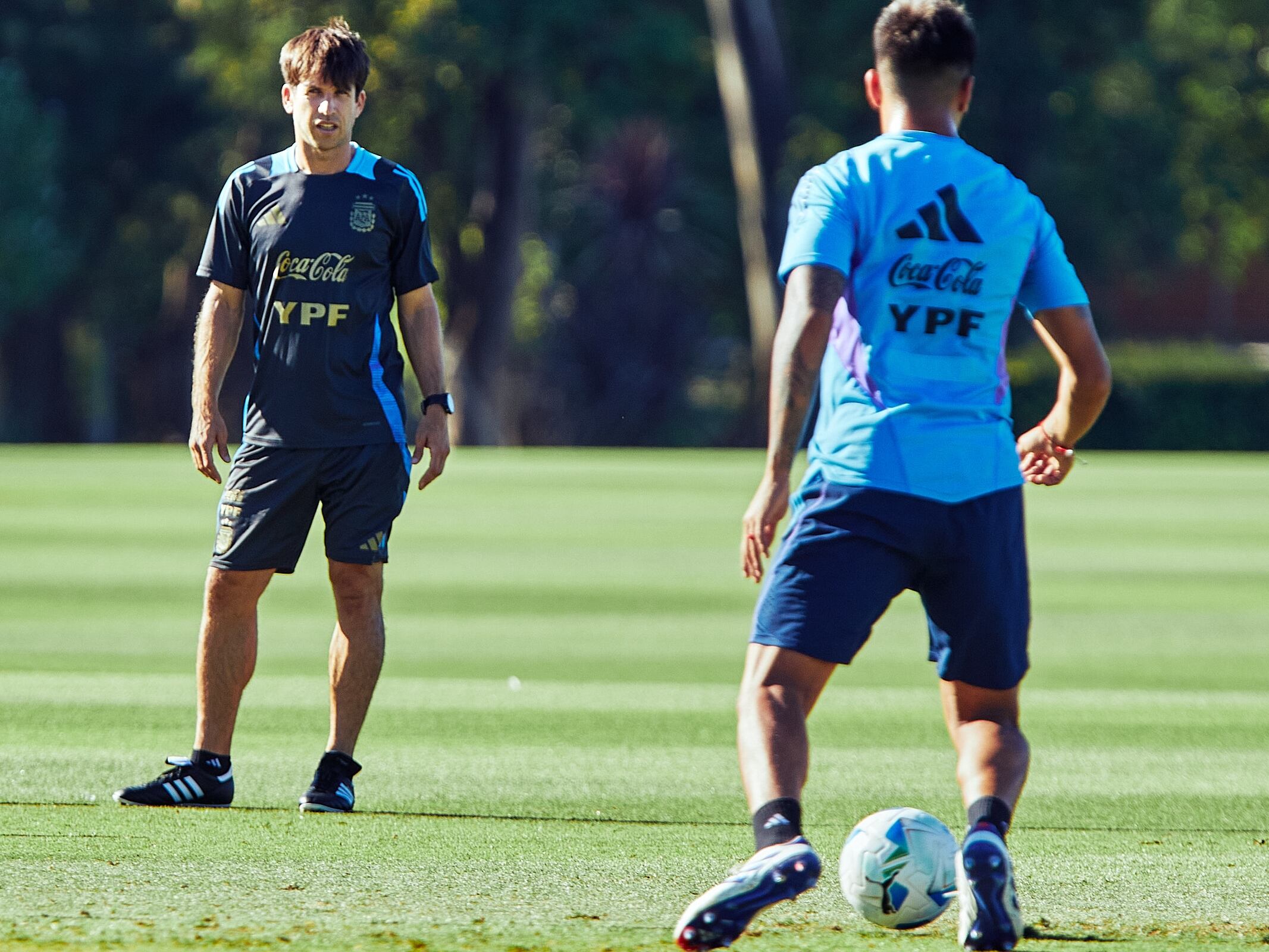 Diego Placente también es el DT del seleccionado Sub 20, que fue subcampeón recientemente