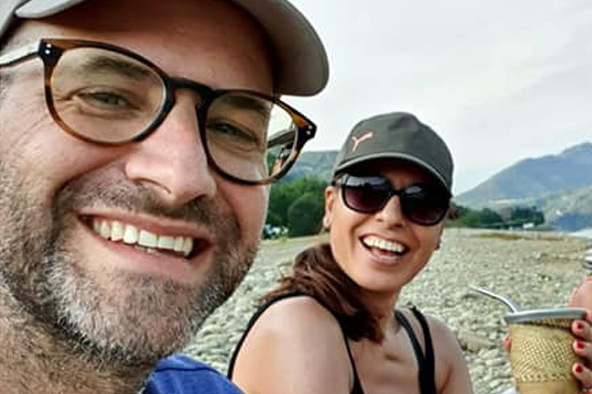 La pareja de vacaciones