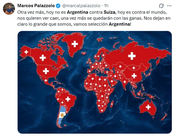 Los mejores memes de Argentina vs. Suiza