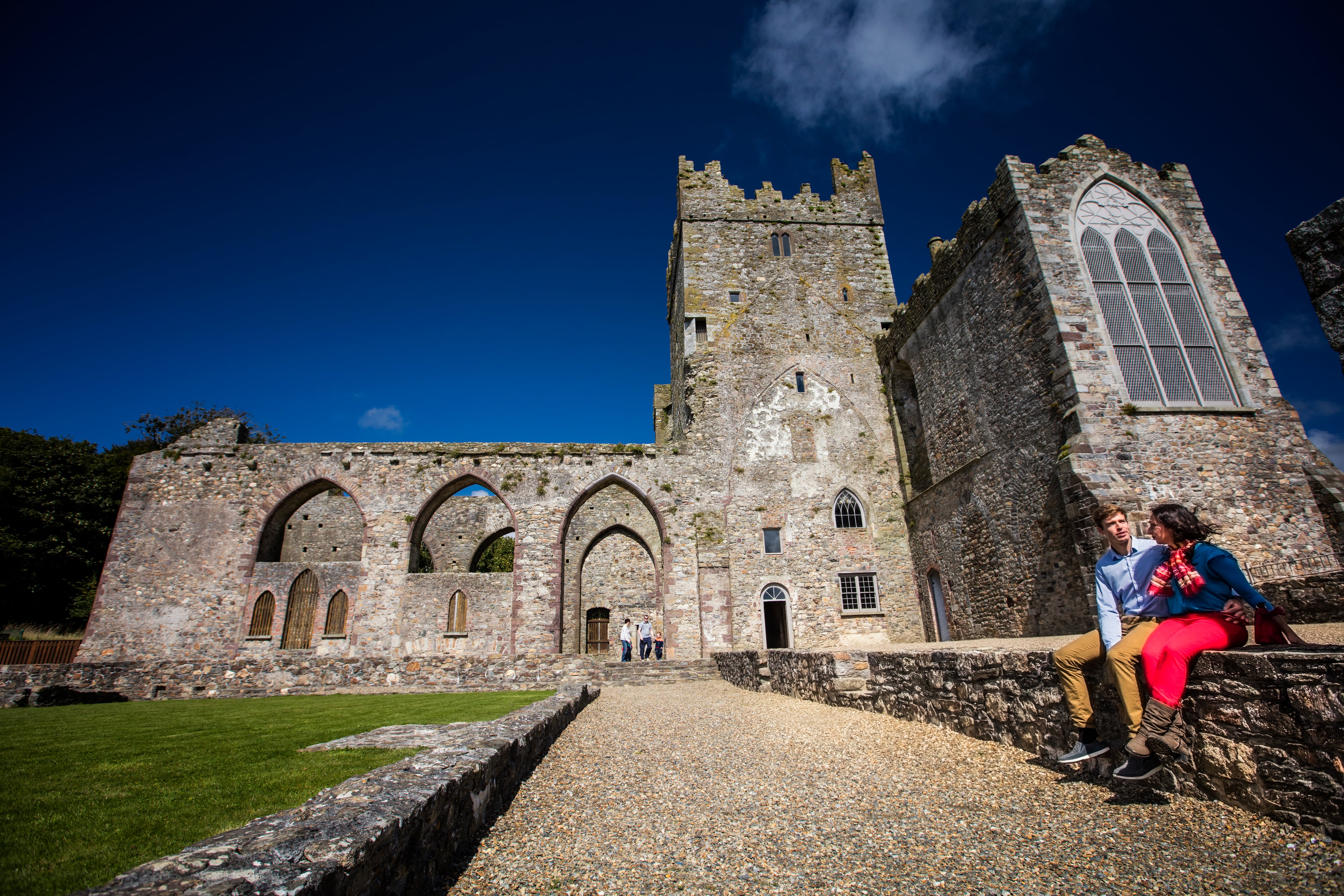 La abadía Tintern, una de las más bellas de Wexford.