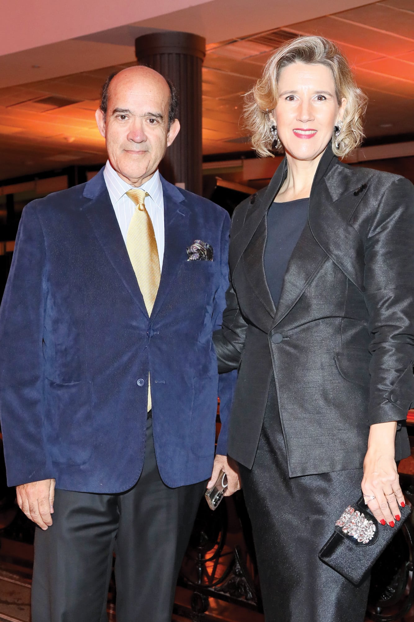 Raúl González Llamazares y Sara Fleming