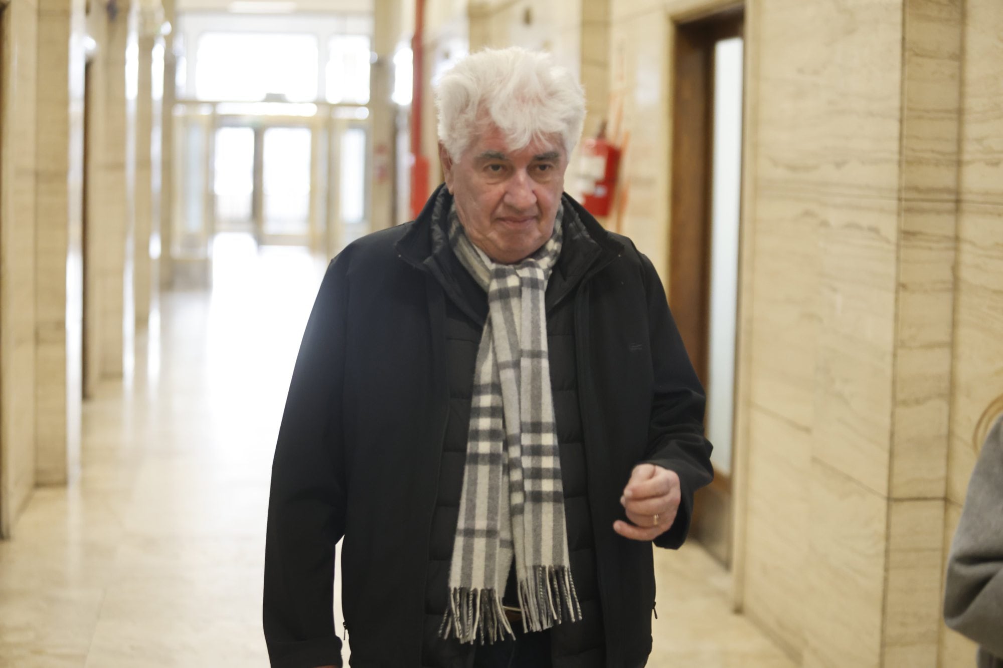 Héctor Zabaleta, exdirector de Techint, en los tribunales de Comodoro Py
