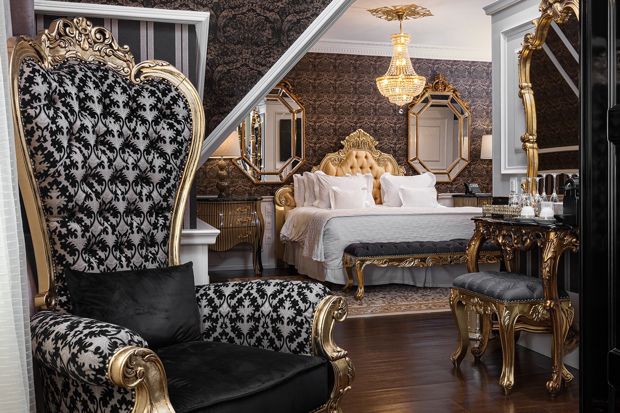 Una noche para dos personas se puede pagar US$170 en la habitación estándar y más de US$400 en la mejor suite