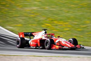 Remontada. Schumacher Jr. impresionó en Austria: salió 18° y terminó 4°