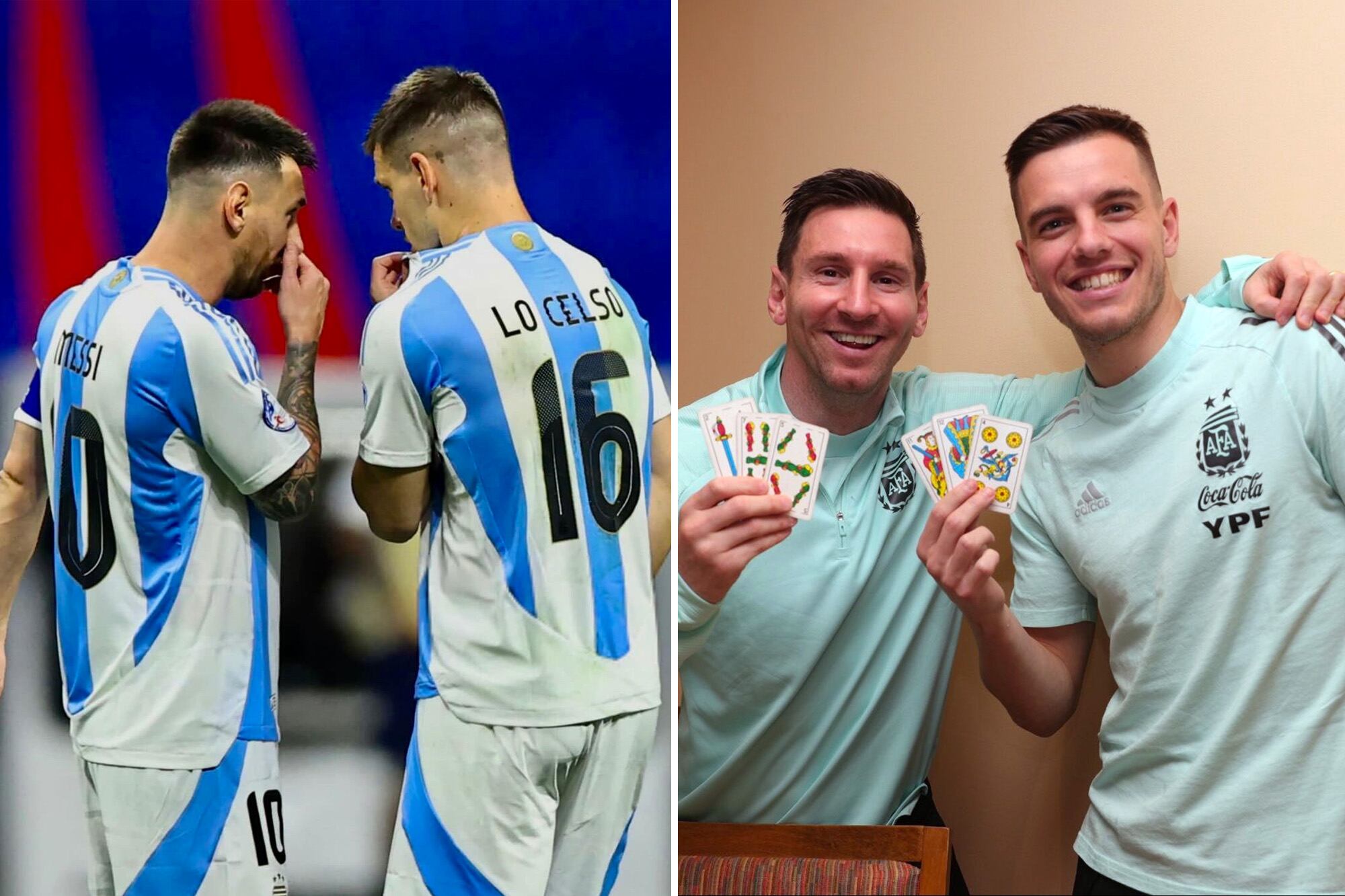 Zurdos, rosarinos, talentosos... la complicidad entre Leo y Gio fue inmediata desde que se encontraron en la selección en 2017