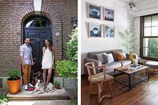 Dos diseñadores prefirieron resignar metros y tener una casita inglesa en su barrio preferido