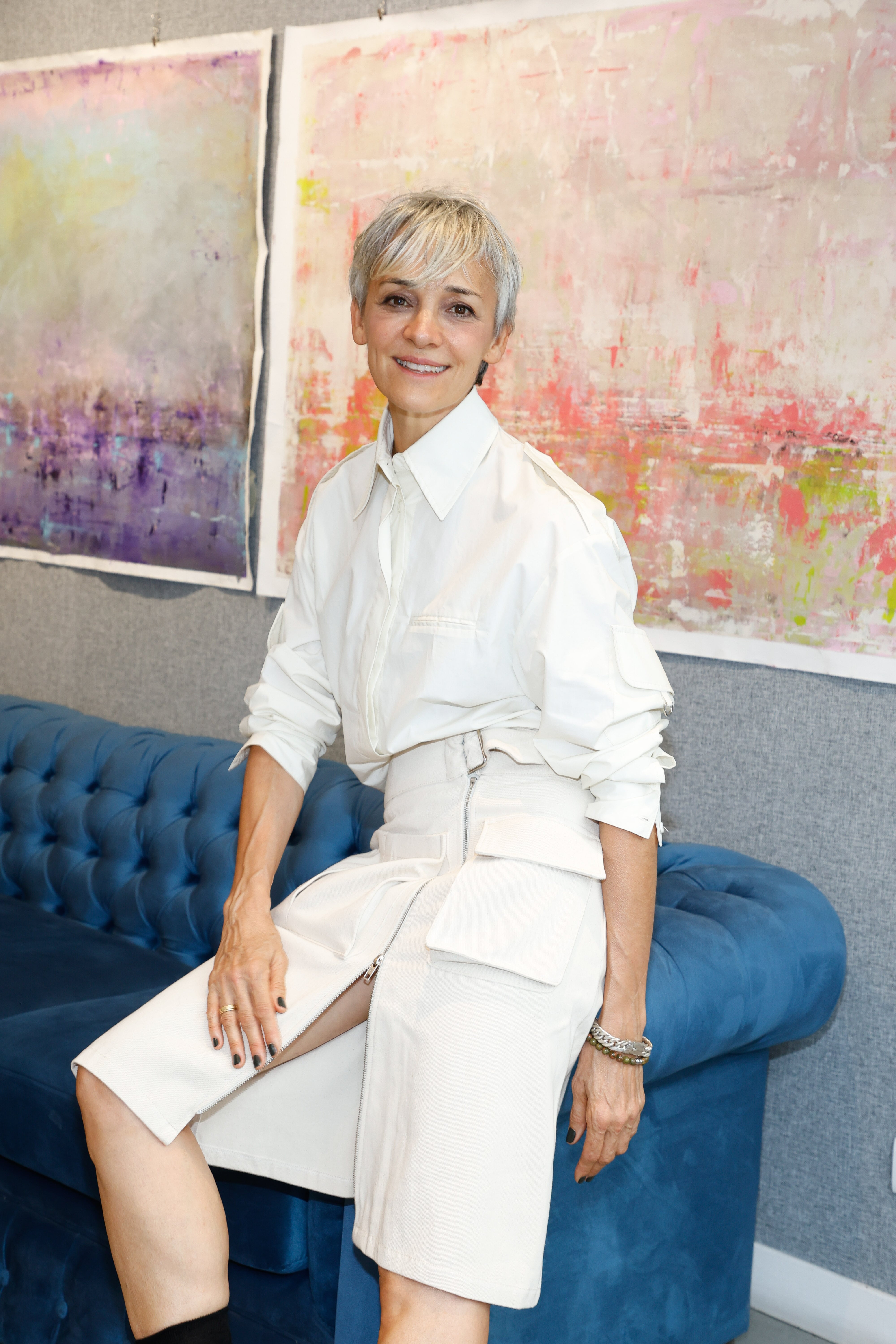 Eugenia Rebolini y la presentación de su muestra