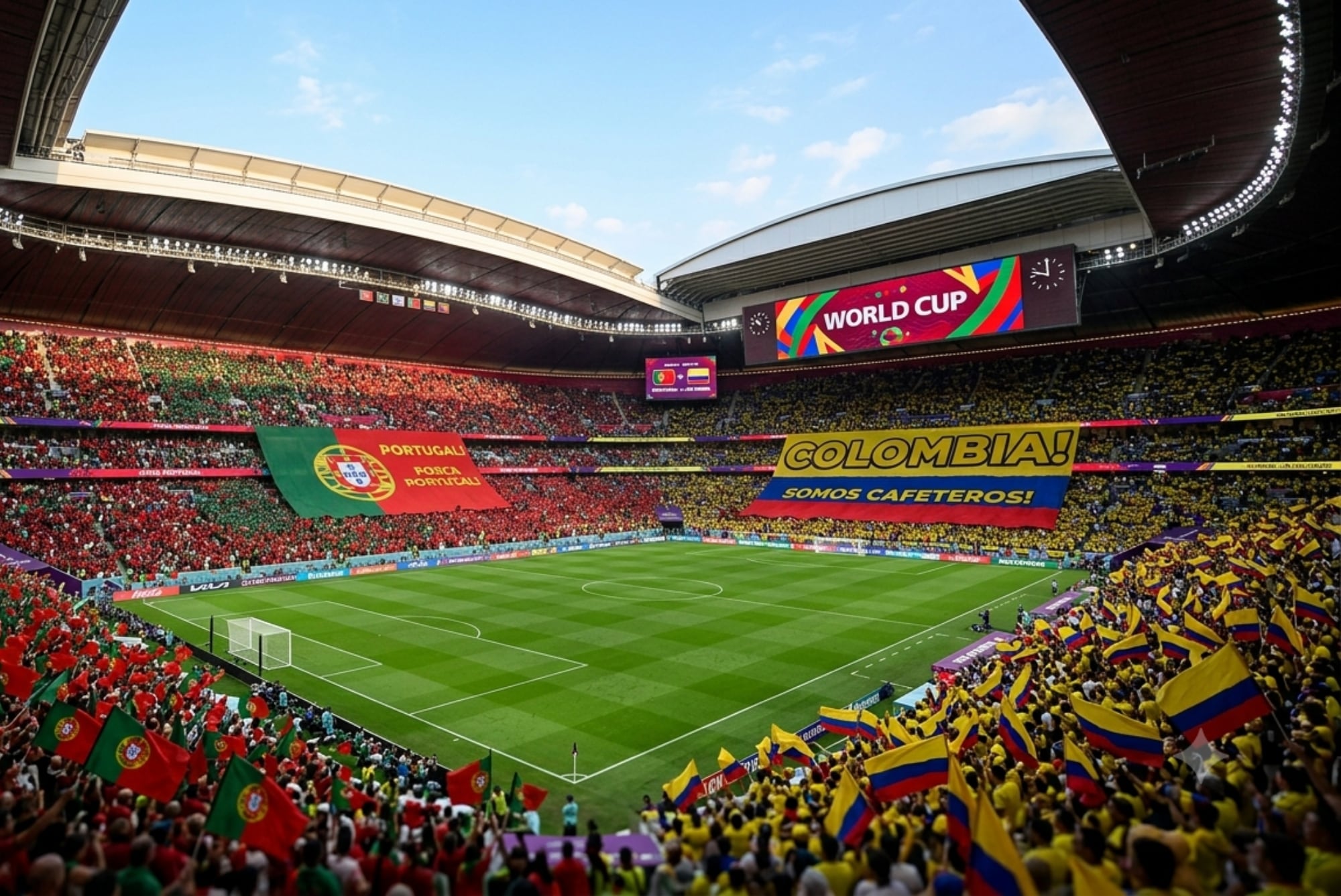 A qué hora de EE.UU. juega Colombia vs. Portugal, hoy: transmisión en vivo del Mundial 2026