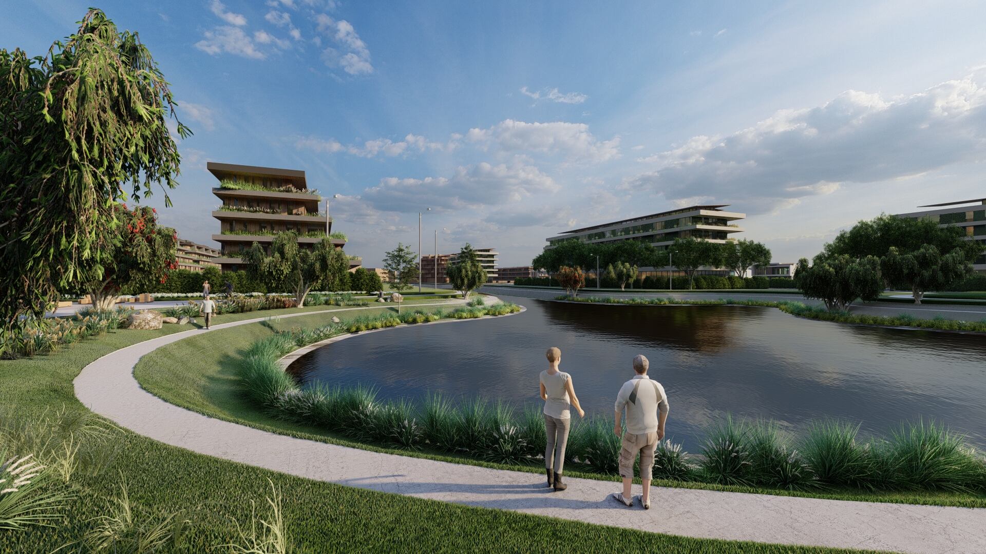 Se proyecta que el barrio alojará a 2000 familias