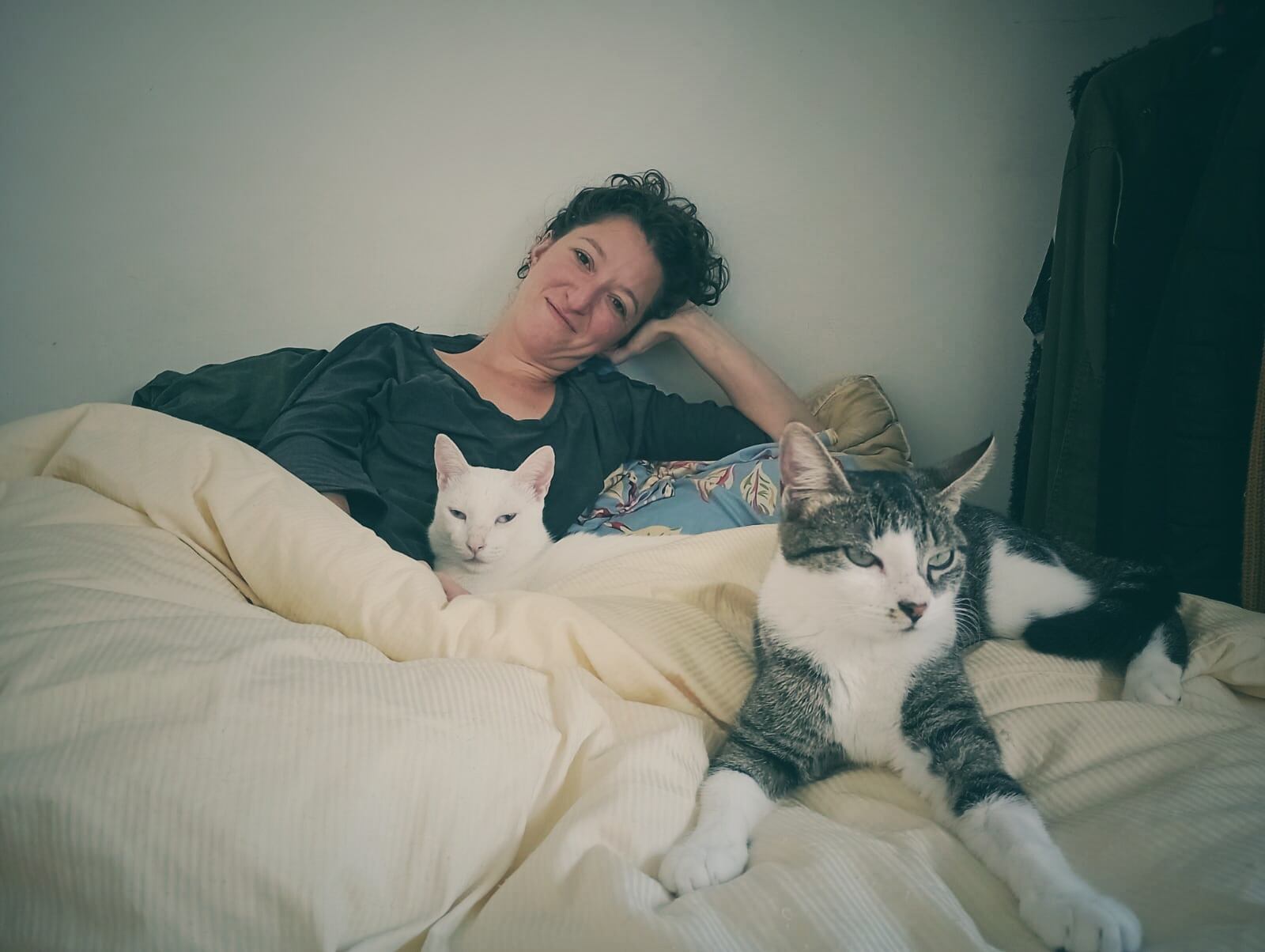 Rocío con Alaska y Fita.