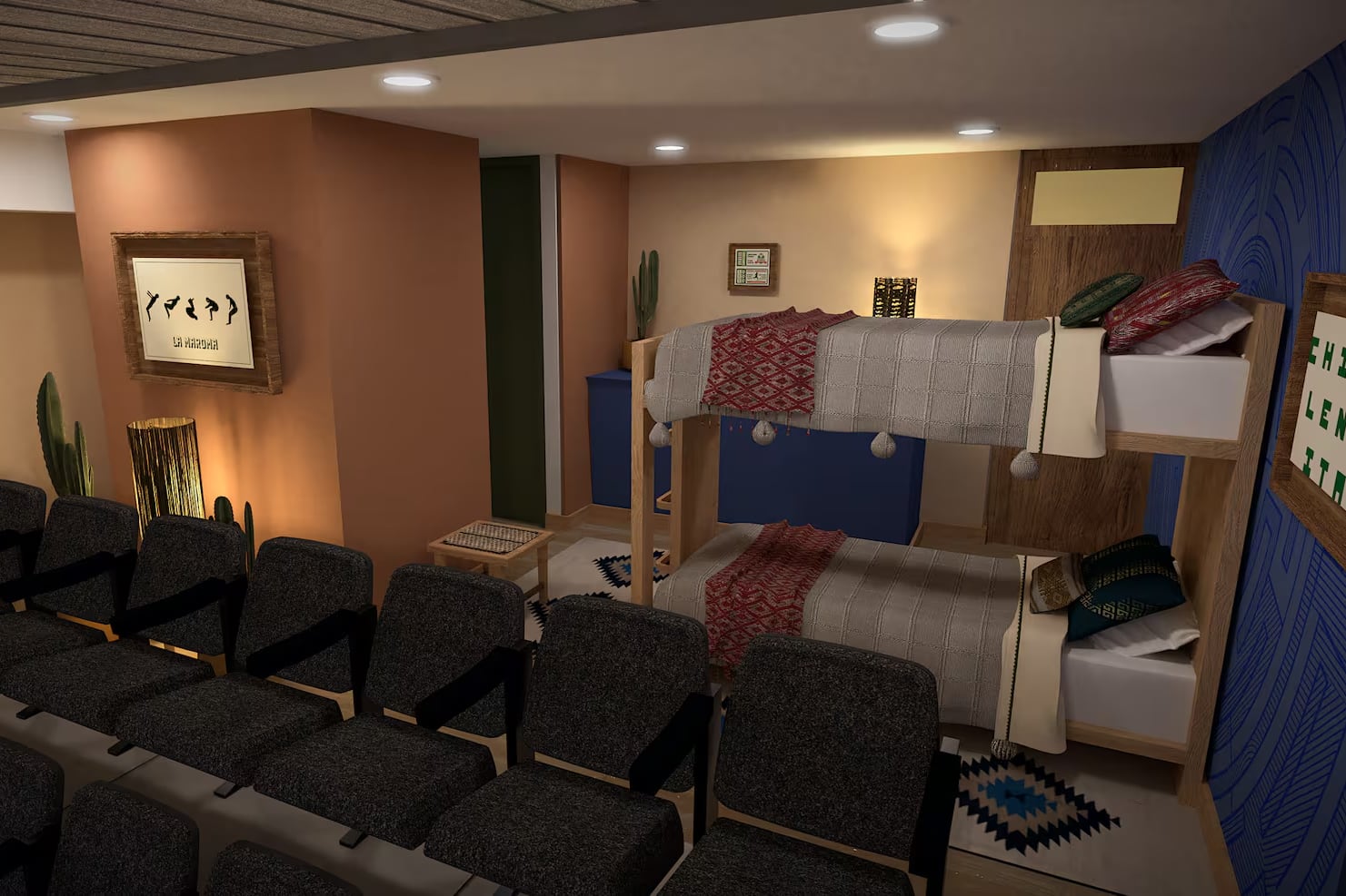 El alojamiento tiene disponibilidad para cuatro huéspedes