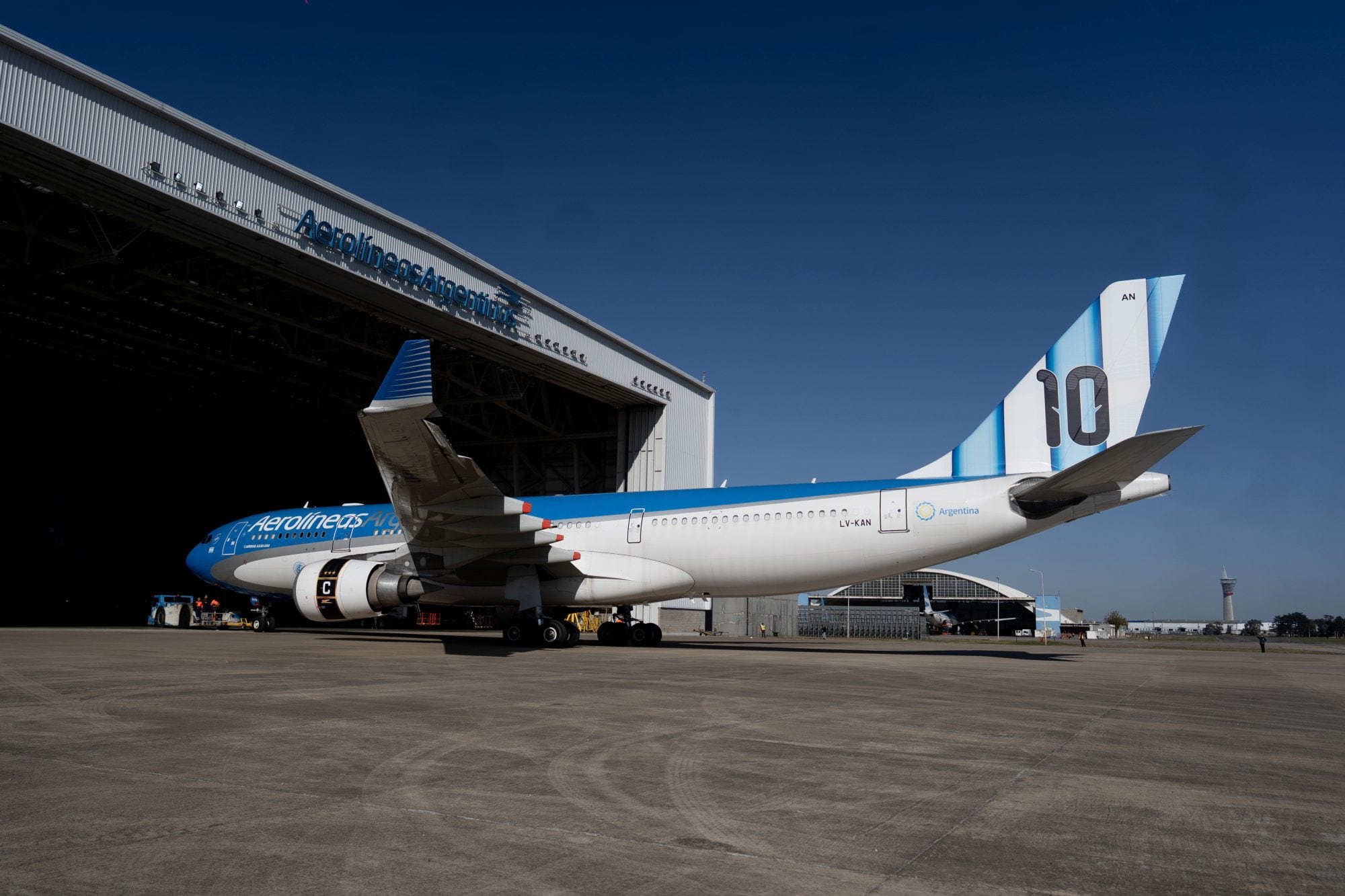El avión de Aerolíneas Argentina que llevará a la selección nacional al Mundial 2026