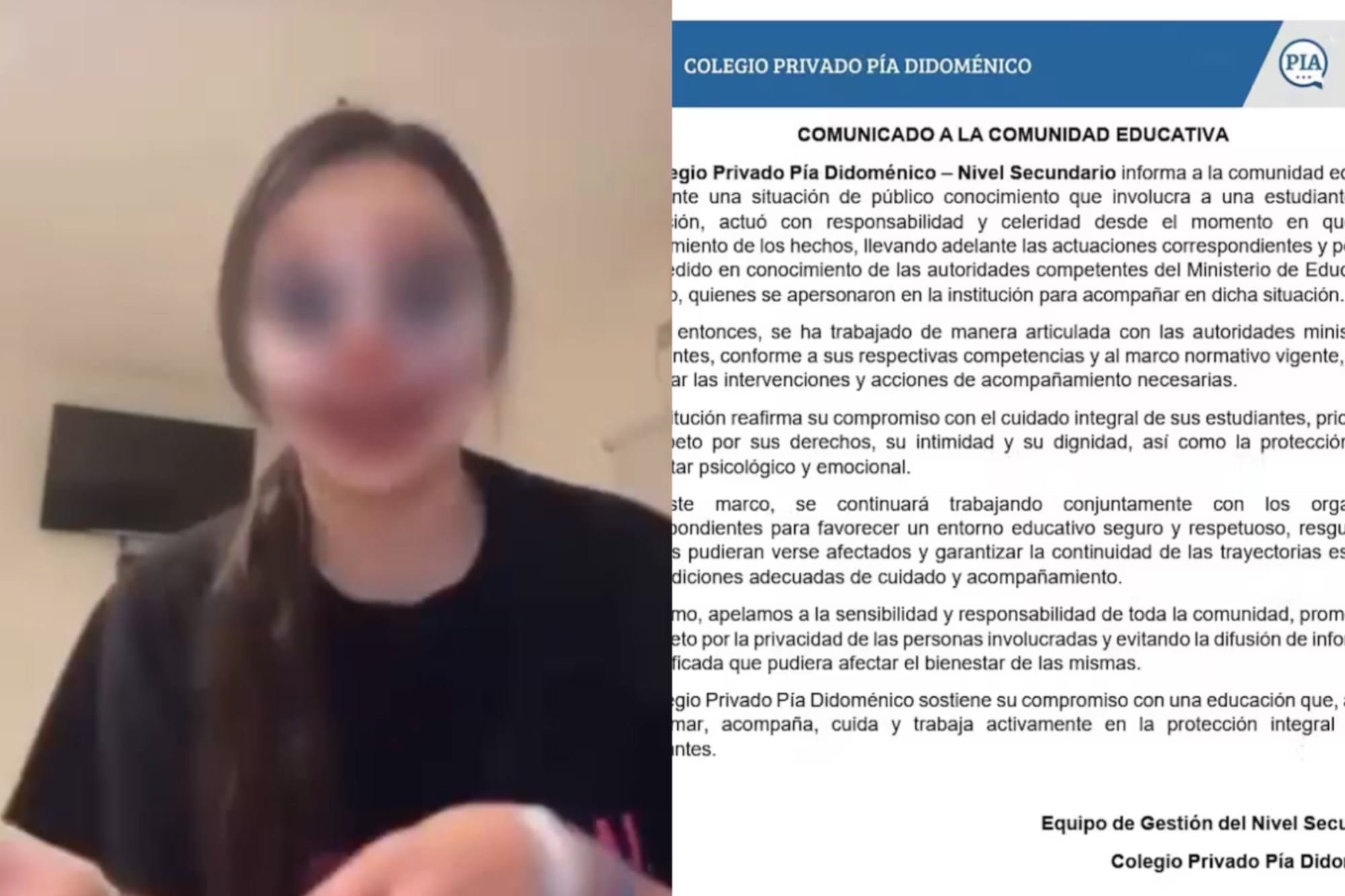 El comunicado del colegio en que estudian las alumnas denunciadas por bullying en Catamarca