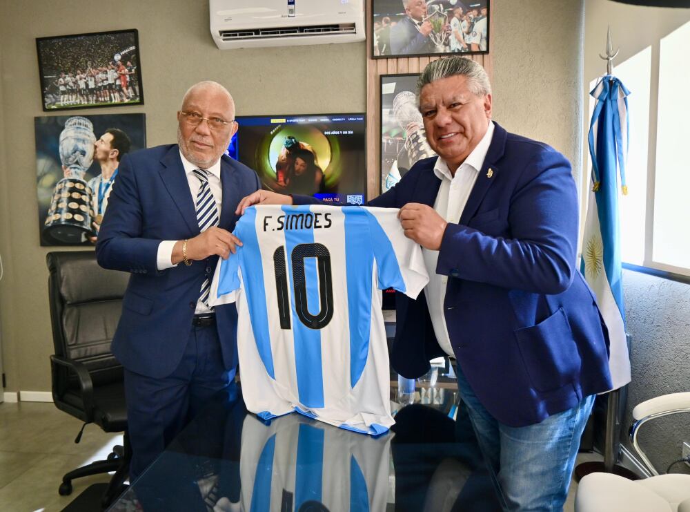 El presidente de la AFA, Claudio