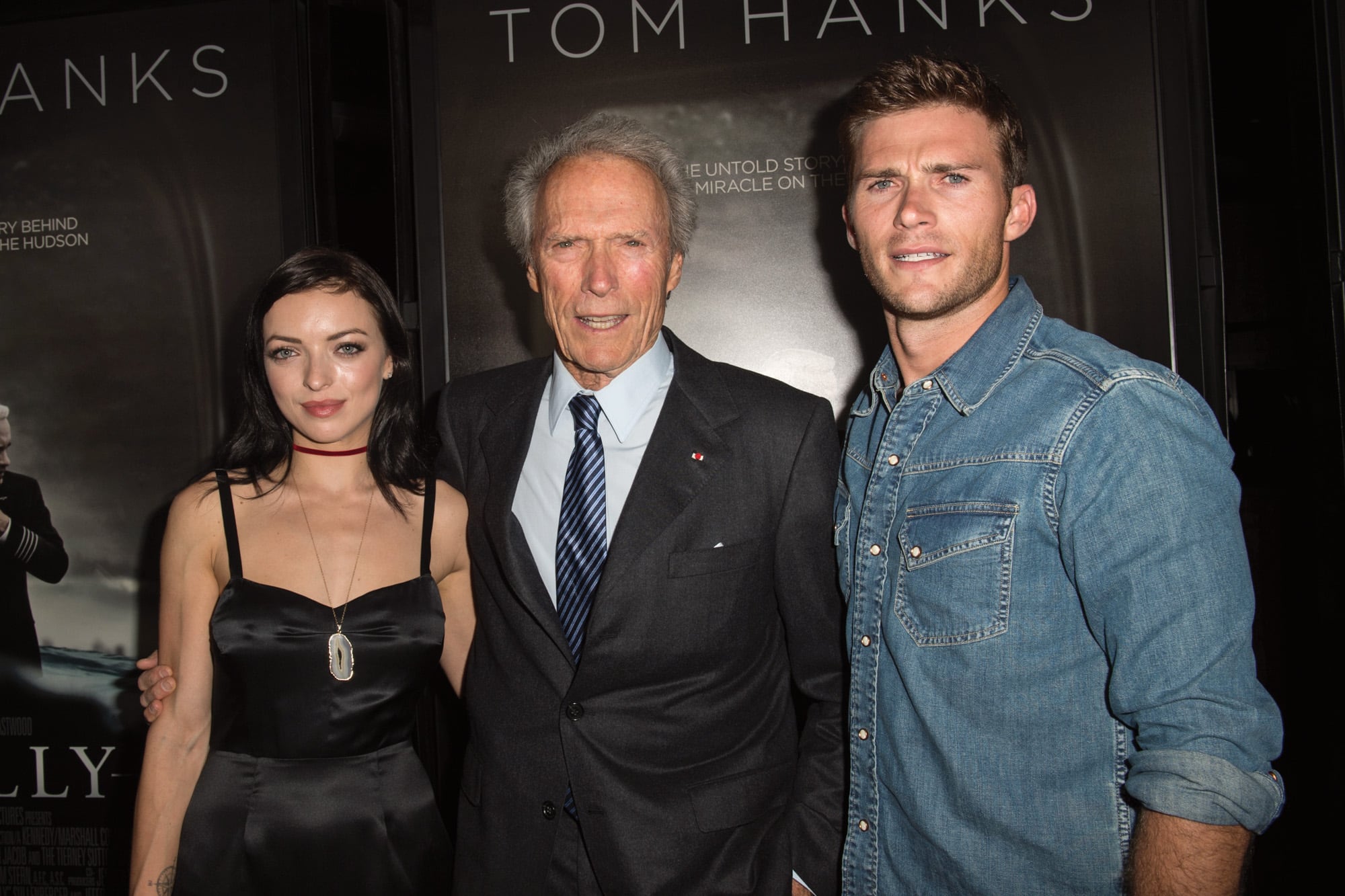 2016. Junto
a su padre, Clint Eastwood, y su hermana
Francesca. Tiene seis hermanos más: Laurie,
Kimber Lynn, Kyle, Alison, Kathryn y Morgan