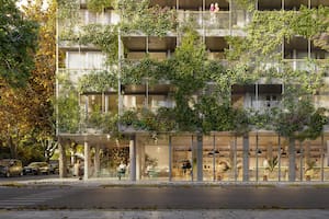 El nuevo y cautivante edificio del Bajo Belgrano