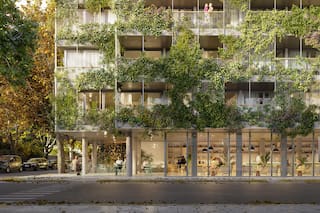 El nuevo y cautivante edificio del Bajo Belgrano