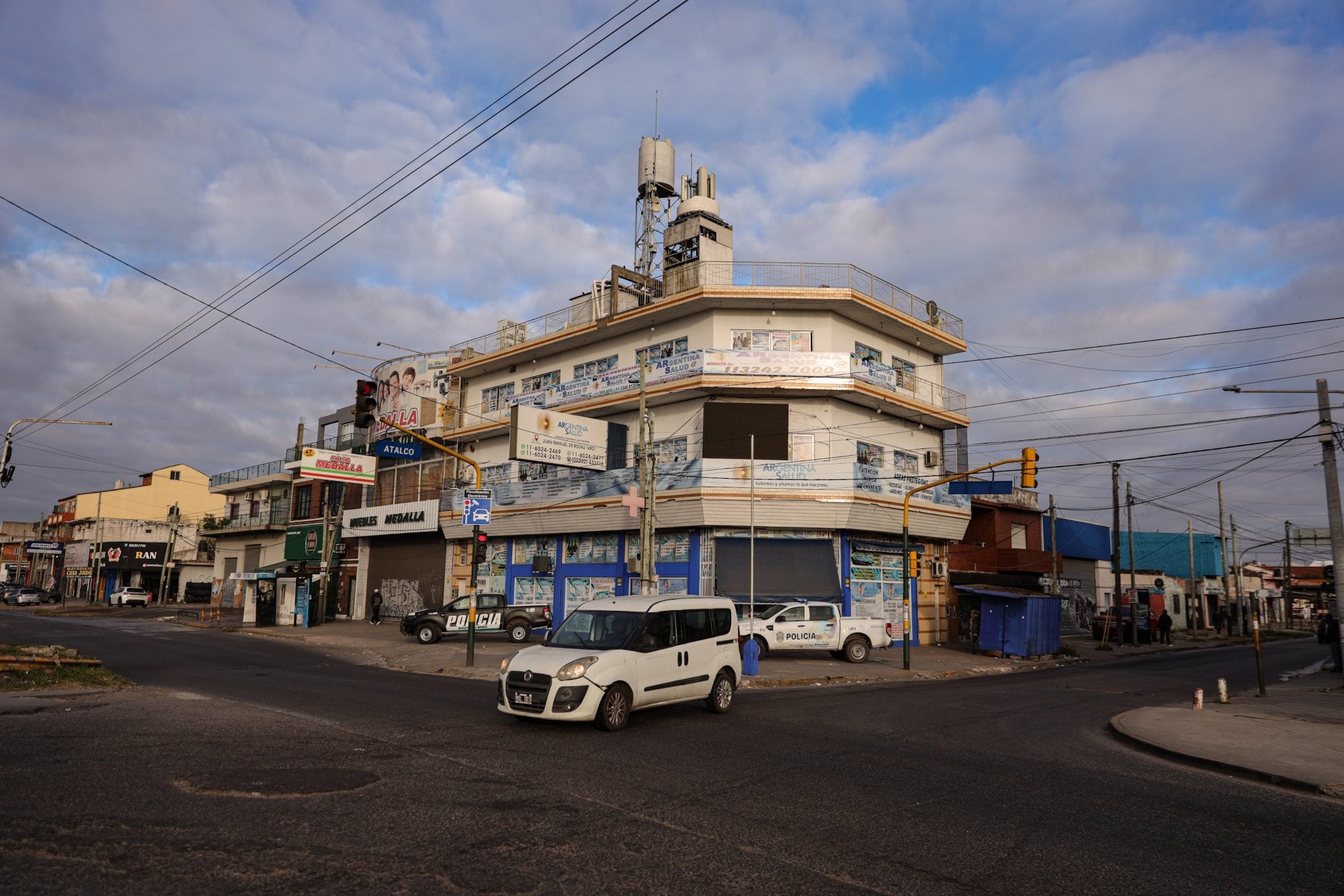 La clínica clausurada en González Catán