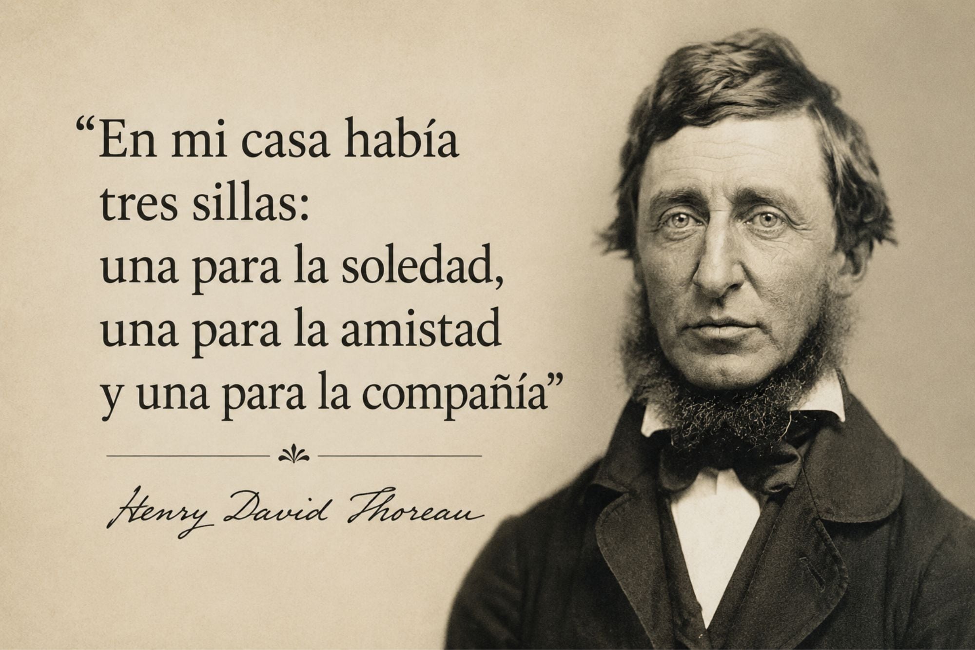 El análisis de Henry David Thoreau se mantiene a día de hoy por su significado detrás