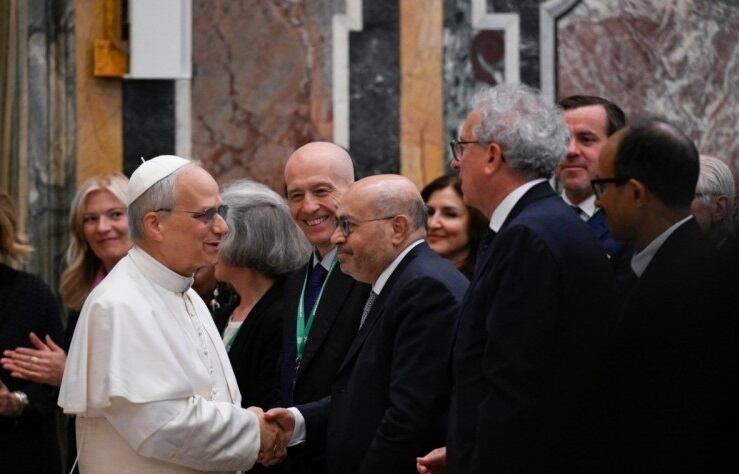 Audiencia del papa León XIV