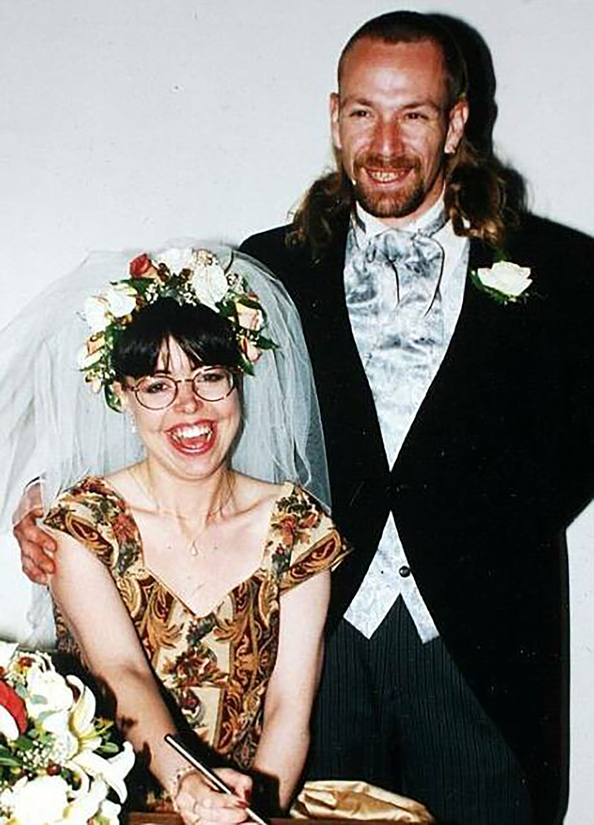 Ian y Michelle se casaron en 1997, años después de que ella comenzara a sufrir amnesia