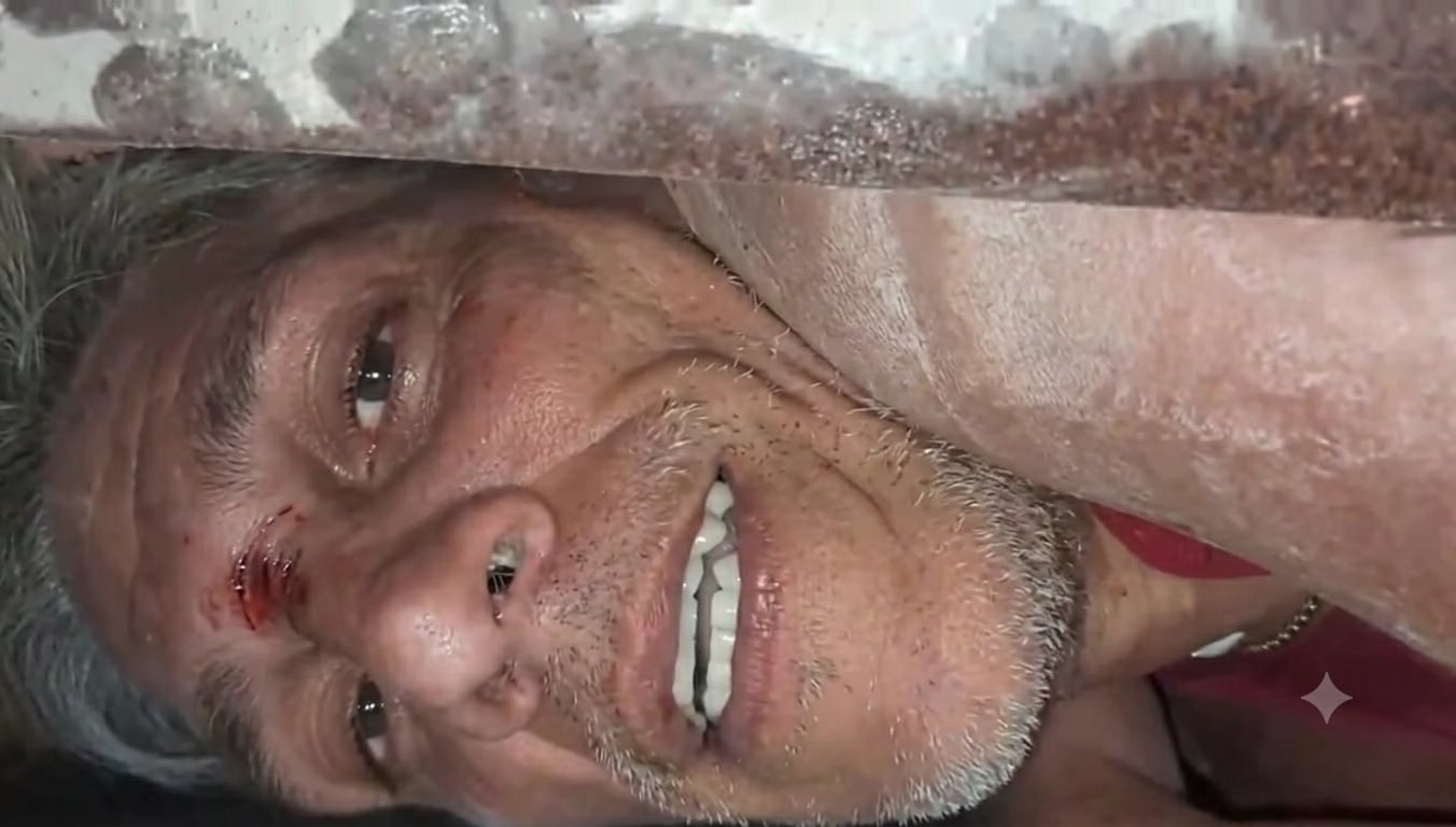 El desgarrador video de una pareja que estuvo 17 horas atrapada bajo los escombros en Venezuela: "Cuiden a mi hijo"