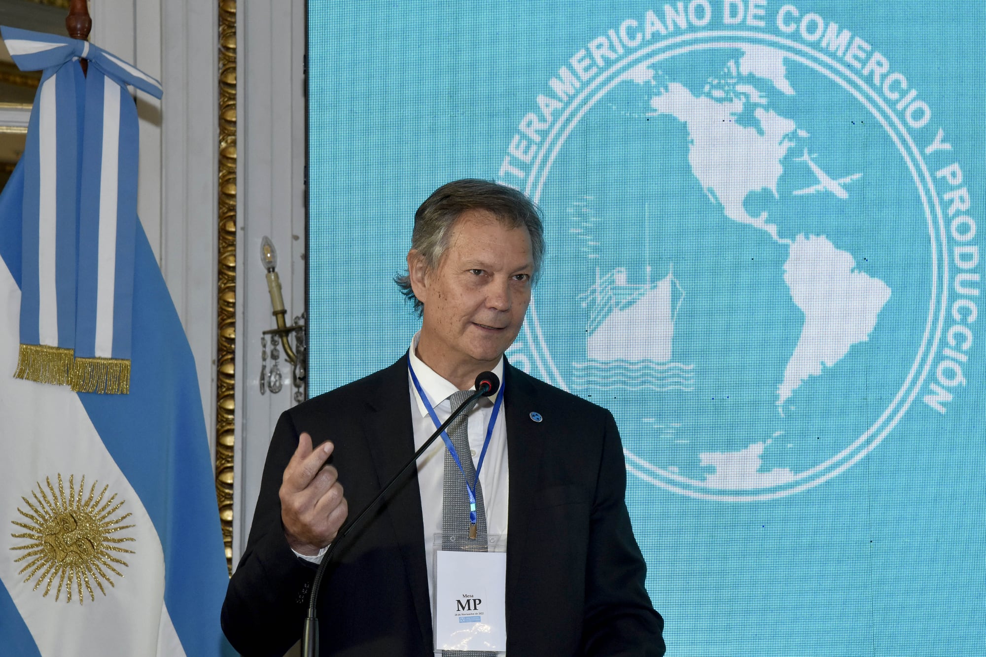 Marcos Pereda, vicepresidente de la Rural y expresidente del Consejo Interamericano de Comercio y Producción (Cicyp)