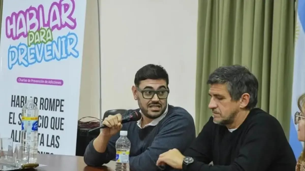 Matías Nebot, durante el encuentro