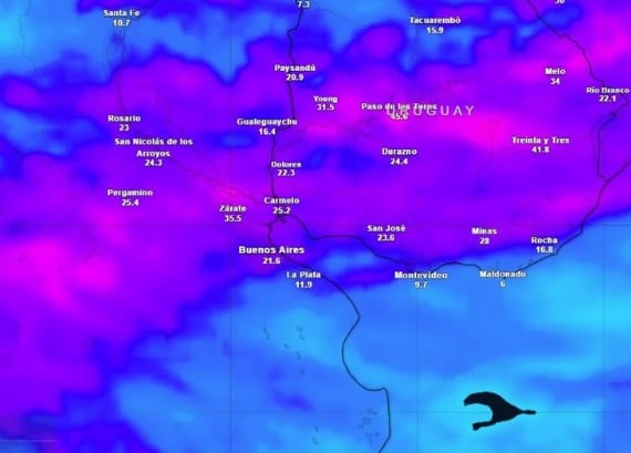 Se viene una semana de contrastes con lluvias y tormentas de “corta duración”, ascenso térmico y una posible ciclogénesis: las zonas afectadas