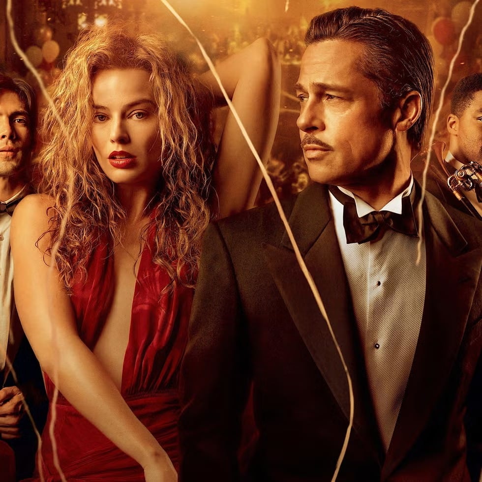 Margot Robbie y Brad Pitt trabajaron juntos por segunda vez en Babylon